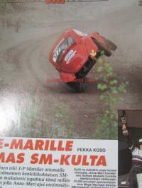 Vauhdin Maailma 1995 nr 8 Neste 1000 Lakes Rally virallinen ohjelma - official program (ei sisällä karttaa eikä kisaohjelmaa!) -mm. Formula 1 Ranskan ja