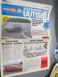 Volkswagen-Audi uutiset 1980 lokakuu -asiakaslehti