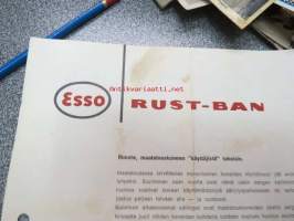 Esso  Rust-Ban ruostesuoja-aine -myyntiesite