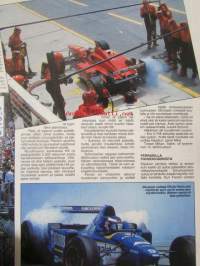 Vauhdin Maailma 1996 nr 7 -mm. Formula 1 Espanja ja Kanada GP:t, ITC Helsinki, Rata-SM Hämeenlinna ja Alastaro, Indy 500 &amp; U.S. 500, Motocross-MM Heinola,