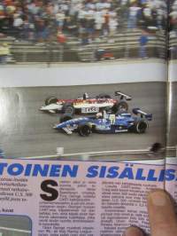 Vauhdin Maailma 1996 nr 7 -mm. Formula 1 Espanja ja Kanada GP:t, ITC Helsinki, Rata-SM Hämeenlinna ja Alastaro, Indy 500 &amp; U.S. 500, Motocross-MM Heinola,