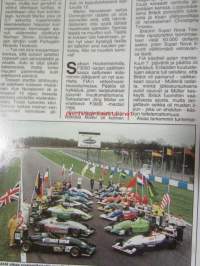 Vauhdin Maailma 1996 nr 12 -mm. Formula 1 Citroen Saxo 1.4 SX, Nissan Primera Sport Deck, Saksan STT sarja, Palm Sprins GP, Offroad-Land Rover, Elämäni kisa Seppo
