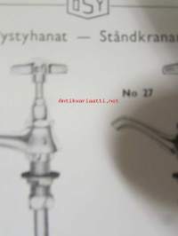 Vesijohtovarusteet - Sanitetsarmatur