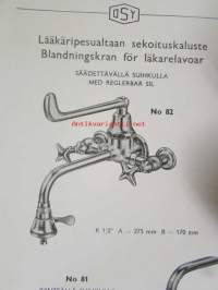Vesijohtovarusteet - Sanitetsarmatur