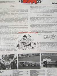 Vauhdin Maailma 1996 nr 1 -mm. Formula 1 -95 taulukko ja kausi, N-ryhmän Celica ja Lancer, Seatin ja Fordin Kit Car&#039;it, Nascar-kausi -95, Basti Lindholm, Helsinki