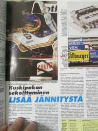 Vauhdin Maailma 1996 nr 1 -mm. Formula 1 -95 taulukko ja kausi, N-ryhmän Celica ja Lancer, Seatin ja Fordin Kit Car&#039;it, Nascar-kausi -95, Basti Lindholm, Helsinki