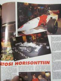 Vauhdin Maailma 1996 nr 1 -mm. Formula 1 -95 taulukko ja kausi, N-ryhmän Celica ja Lancer, Seatin ja Fordin Kit Car&#039;it, Nascar-kausi -95, Basti Lindholm, Helsinki