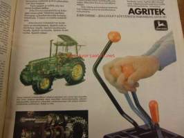 Koneviesti 1986 / 5 sis mm,.Ryhmäesittely;Pintalevittimet.Suursäkkien valmistuksessa ei saa olla heikkoa lenkkiä.Suursäkkinostimet,lavanostimet.Kääntävä