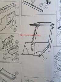 Wille 655c varaosaluettelo, reservdelskatalog, spare parts list, valmistenumerosta 116001 eteenpäin, tillverkningsnummer, production number