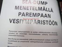Sea Dump (Soneruds Maskin Ab) vesistön ruoppauskone -myyntiesite
