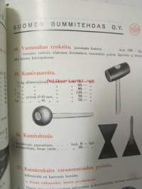 Nokia Teollisuusuus tarvikkeiden hinnasto nr 3/36 1936