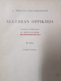 Algebran oppikirja II