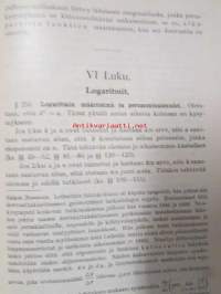 Algebran oppikirja II