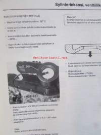 Volkswagen korjausohjeet 2,4 l dieselmoottori, julkaistu tammikuu 1982 korvaa aiemman 1978 julkaistun korjausohjevihkon.