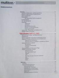 Multicar Spezialfahrzeug FUMO hydrostat, Euro IV, Bedienungs und Wartungsanleitung. Ausgabe 1.2-01.2009