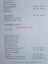 Mulag piennarleikkuri SBMS-G käyttöohjeet, luettelo no: 302060-9