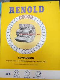 Renold-ketjujen teknisiä tietoja, esitteitä ym