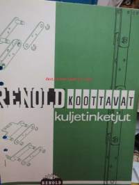 Renold-ketjujen teknisiä tietoja, esitteitä ym