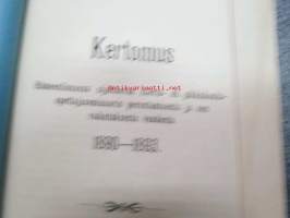 Kertomus Hämeenlinnassa sijaitsevan Kierto- eli pikkukouluopettajaseminaarin perustamisesta ja sen vaikutuksesta vuodesta 1890-1893
