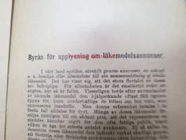 Bedräglika läkemedel och läkemetoder jämte redogörelse för några i vart land utbjudna läkemedel