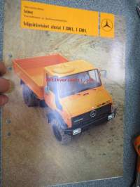 Mercedes-Benz Unimog U 1300 L, U 1700 L -myyntiesite