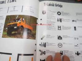 Mercedes-Benz Unimog U 1300 L, U 1700 L -myyntiesite