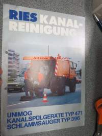 Ries Kanalreinigung (Unimog-varuste) viemärinaukaisulaite -myyntiesite