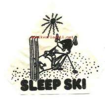 Sleep Ski  - hihamerkki