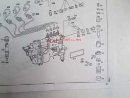 Mercedes-Benz Motor - Engine - Moteur TYP OM 314 Catalog D 4/82, BK 018, BK 253