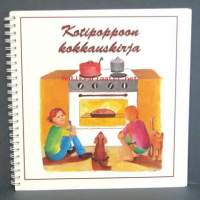 Kotipoppoon kokkauskirja  Kirja on sosiaali-ja terveysministeriön hyväksymä