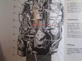 Mercedes-Benz Betriebsanleitung industriemotoren OM 314, 346, 346 h, 346 A, 352, 352 A/LA, 355, 355 A, 360, 360 h. Ausgabe H.