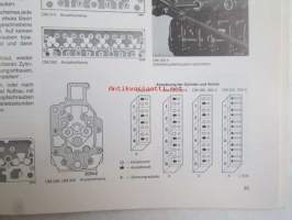 Mercedes-Benz Betriebsanleitung industriemotoren OM 314, 346, 346 h, 346 A, 352, 352 A/LA, 355, 355 A, 360, 360 h. Ausgabe H.