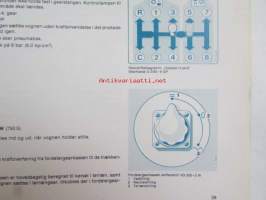 Mercedes-Benz Instructionsbog 1414, 1417 C, 1419 C, 1614, 1617 C, 1619 C, 2219 C. 4 erillistä voitelu- ja rasvauskaaviota-