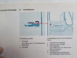 Mercedes-Benz Betriebsanleitung 1414, 1417 C, 1420, 1614, 1617 C, 1620, 2220. mukana 4 erillistä voitelu- ja rasvauskaaviota.