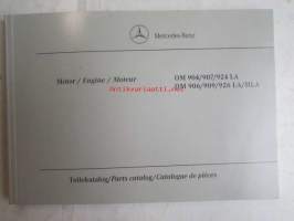 Mercedes-Benz Motor - Engine - Moteur OM 904/907/924 LA, OM 906/909/926 LA/HLA, Teilekatalog / Parts catalog / Catalogue de pieces.