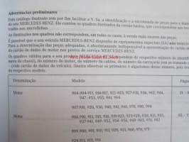 Mercedes-Benz Motor - Engine - Moteur OM 904/907/924 LA, OM 906/909/926 LA/HLA, Teilekatalog / Parts catalog / Catalogue de pieces.