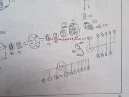 Mercedes-Benz Motor - Engine - Moteur OM 904/907/924 LA, OM 906/909/926 LA/HLA, Teilekatalog / Parts catalog / Catalogue de pieces.