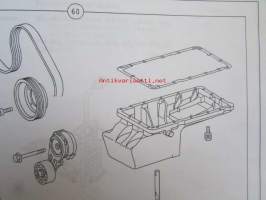 Mercedes-Benz Motor - Engine - Moteur OM 904/907/924 LA, OM 906/909/926 LA/HLA, Teilekatalog / Parts catalog / Catalogue de pieces.
