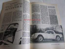 Tekniikan Maailma 1964 nr 10, koeajossa Volvo 121 Amazon, Triumph Spitfire, Rambler American, suuri matkaradiotesti (35 kpl)
