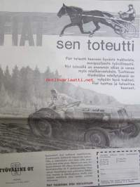 Koneviesti 1963 nr 20 -mm. Laikkureiden sarjaan uusi tuloskas, Vauhtia otteisiin, Sokerijuurikkaan korjuunäytös, Pikakäynti itäiseen naapuriin, Likaa siipiä ja