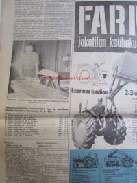 Koneviesti 1963 nr 20 -mm. Laikkureiden sarjaan uusi tuloskas, Vauhtia otteisiin, Sokerijuurikkaan korjuunäytös, Pikakäynti itäiseen naapuriin, Likaa siipiä ja