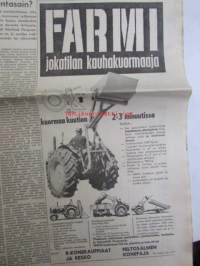 Koneviesti 1963 nr 21 -mm. Keskitettyä konetietoa USAsta, koneuutuuksia naapurimaasta, MM-kynnöt Kanadassa, Leikkuupuimureiden suurtuotantoa, Maatilan