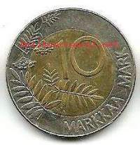 10 markkaa  1996