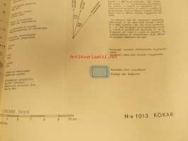 Kökar, topografinen kartta 1:100 000