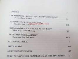 Ekonommatrikel - Svenska Handelhögskolan 60 år - Ekonomföreningen Niord -ekonomimatrikkeli, numeroitu 202 / 250