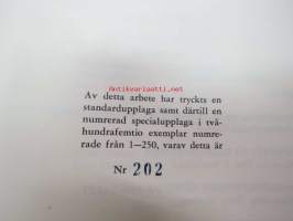 Ekonommatrikel - Svenska Handelhögskolan 60 år - Ekonomföreningen Niord -ekonomimatrikkeli, numeroitu 202 / 250