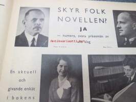 Helsingfors Journalen 1937 nr 24 -sis. mm. seur. artikkelit / kuvat / mainokset; Aino Taube i Laila, Skyr fol novellen?, Herman Bang hos Maria Feodorovna, Elena