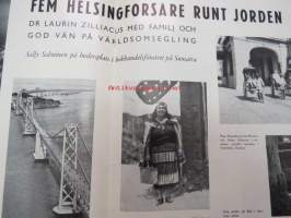 Helsingfors Journalen 1937 nr 24 -sis. mm. seur. artikkelit / kuvat / mainokset; Aino Taube i Laila, Skyr fol novellen?, Herman Bang hos Maria Feodorovna, Elena