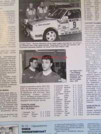 Vauhdin Maailma 1992 nr 2 -mm.  Formula 1 uutiset, Ralli-MM Monte Carlo, Dallara Ferrari 192 uutuus, Fatan Ford, Ralli-EM Tunturiralli, Detroit Auto show,