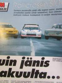 Vauhdin Maailma 1992 nr 1 -mm. FISA:n mitalijakotilaisuus, RAC, Vihreä yllättäjä Eddie Jordan, Jan Larkman taiteilija jumalan armosta, Pekka Herva, Jokke